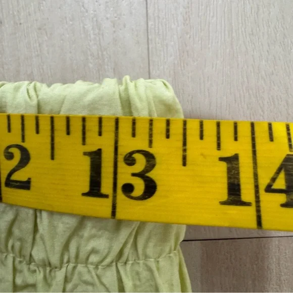 Free People Movement The Way Home Shorts Women's Large Pomelo Yellow High Waist - Picture 12 of 15